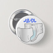 BADGE ROND 5 CM AB/DL (Devant & derrière)