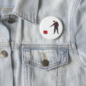 Badge Rond 5 Cm Abattez l'amour (En situation)