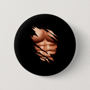 Badge Rond 5 Cm Abdos Clic Drôles 