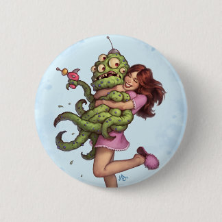 Badge Rond 5 Cm Abduction étrangère