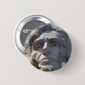 Badge Rond 5 Cm Abe Lincoln (Devant & derrière)