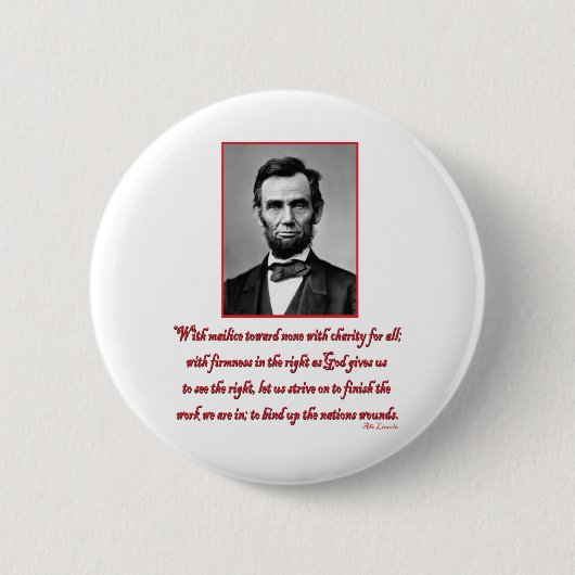 Badge Rond 5 Cm Abe-Malice-vers-aucun (Devant)