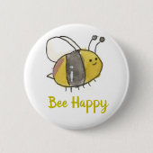 Badge Rond 5 Cm Abee (Devant)