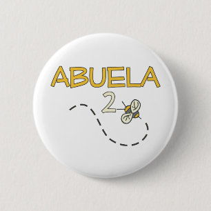 Badge Rond 5 Cm Abeille d'Abuela 2