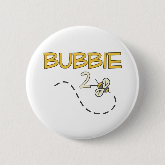 Badge Rond 5 Cm Abeille de Bubbie 2 (Devant)