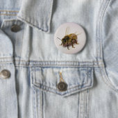 Badge Rond 5 Cm Abeille de miel (En situation)