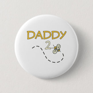 Badge Rond 5 Cm Abeille du papa 2