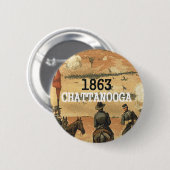 Badge Rond 5 Cm ABH Chattanooga (Devant & derrière)