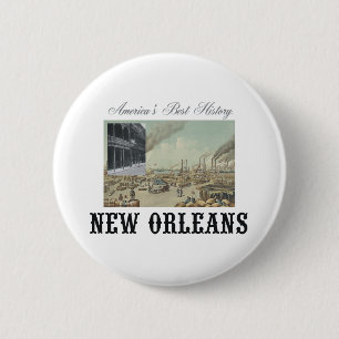 Badge Rond 5 Cm ABH la Nouvelle-Orléans