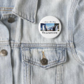 Badge Rond 5 Cm ABH Yellowstone (En situation)