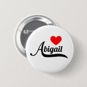 Badge Rond 5 Cm Abigail (Devant & derrière)