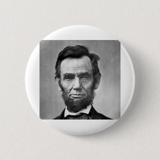 Badge Rond 5 Cm Abraham Lincoln - Président