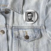 Badge Rond 5 Cm Abraham Lincoln - Président (En situation)