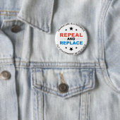 Badge Rond 5 Cm Abroger Et Remplacer (En situation)
