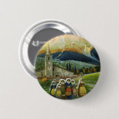 Badge Rond 5 Cm Abruzzes (Devant & derrière)