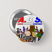 BADGE ROND 5 CM ABS LUTTANT ! ! ! (Devant & derrière)