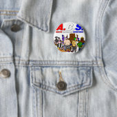 BADGE ROND 5 CM ABS LUTTANT ! ! ! (En situation)