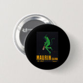 Badge Rond 5 Cm Absinthe de Maurin Quina (Devant & derrière)