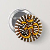 Badge Rond 5 Cm Abstract-om-3 (Devant & derrière)