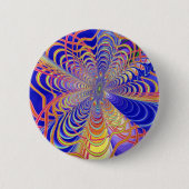 Badge Rond 5 Cm Abstrait fractal 061012d (Devant)