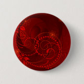 Badge Rond 5 Cm abstrait rouge (Devant)