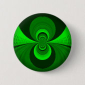 Badge Rond 5 Cm Abstrait vert clair Motif Kaleidoscope Super (Devant)