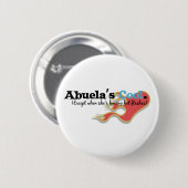 Badge Rond 5 Cm Abuela a des bouffées de chaleur (Devant & derrière)