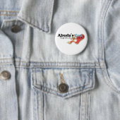 Badge Rond 5 Cm Abuela a des bouffées de chaleur (En situation)