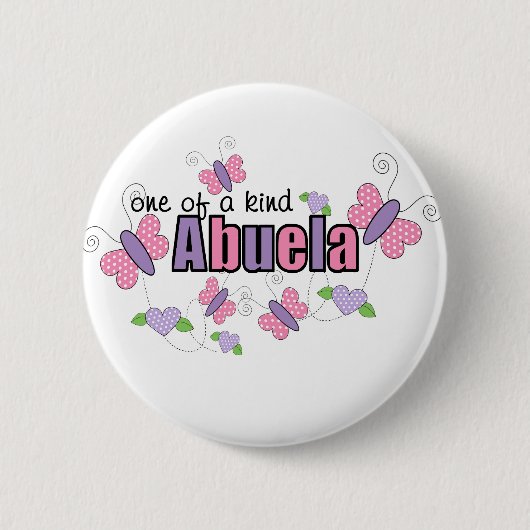 Badge Rond 5 Cm Abuela Unique (Devant)