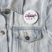 Badge Rond 5 Cm Abuela Unique (En situation)