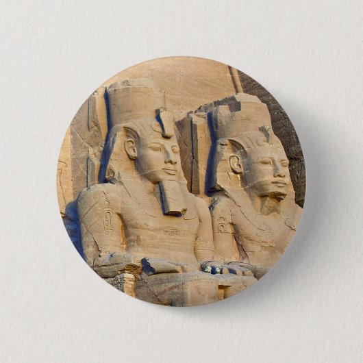 Badge Rond 5 Cm Abul Simbel (2) (Devant)