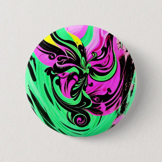Badge Rond 5 Cm Abysse coloré