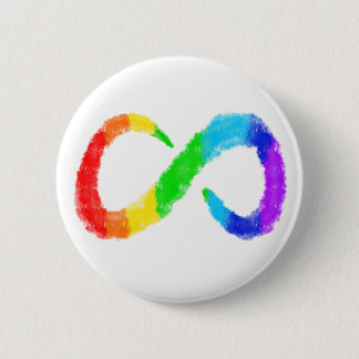 Badge Rond 5 Cm Acceptation de la Sensibilisation sur l'autisme de