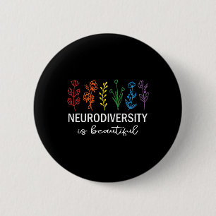 Badge Rond 5 Cm Acceptation de la sensibilisation sur l'autisme La