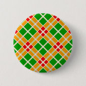 Badge Rond 5 Cm Accessoire motif jaune argyl vert brillant (Devant)