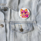 Badge Rond 5 Cm Accessoires Kawaii de Pulpunkys (En situation)