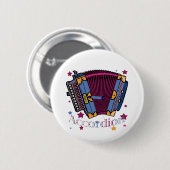 Badge Rond 5 Cm Accordéon (Devant & derrière)
