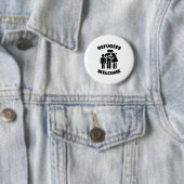 Badge Rond 5 Cm Accueil des réfugiés (En situation)