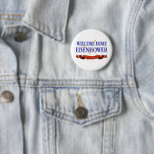 Badge Rond 5 Cm Accueil Eisenhower (En situation)