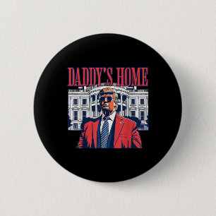 Badge Rond 5 Cm Accueil Je vote Condamné Felon 2024 Trump Daddy