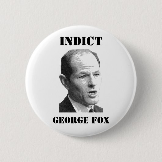 Badge Rond 5 Cm ACCUSEZ George Fox (Devant)