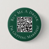 Badge Rond 5 Cm Acheter à la mariée un verre Enterrement de vie de (Devant)