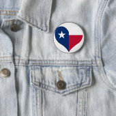 Badge Rond 5 Cm Achetez le drapeau du Texas (En situation)
