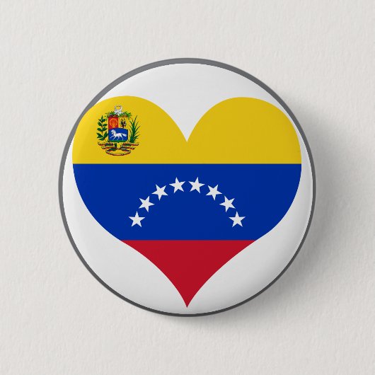 Badge Rond 5 Cm Achetez le drapeau du Venezuela (Devant)