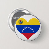 Badge Rond 5 Cm Achetez le drapeau du Venezuela (Devant & derrière)