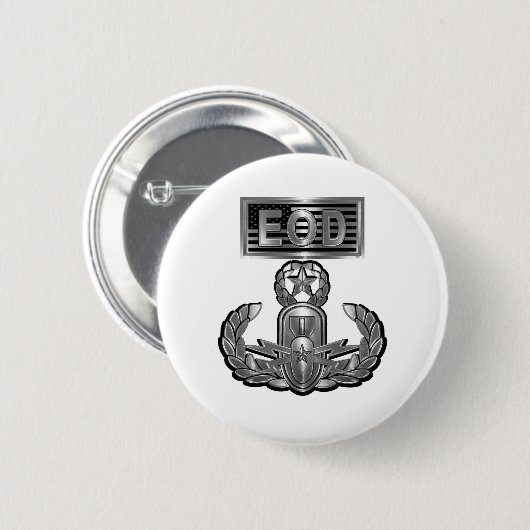 Badge Rond 5 Cm Acier Conception Master Explosive Ordination (Devant & derrière)