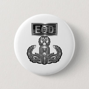 Badge Rond 5 Cm Acier Conception Master Explosive Ordination
