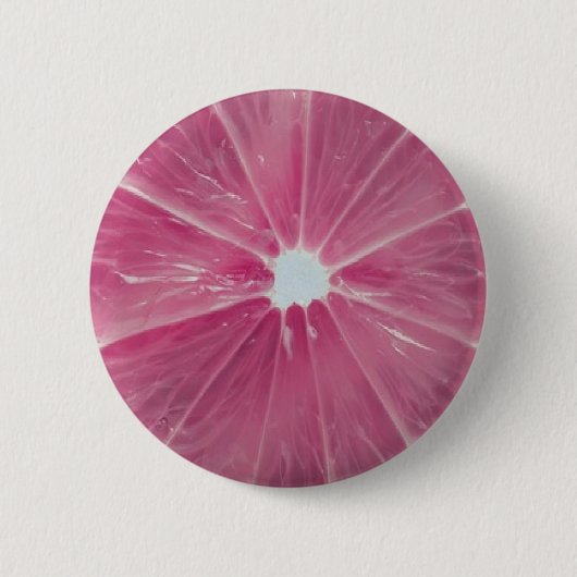 Badge Rond 5 Cm Acitrus rose (Devant)
