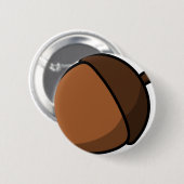 Badge Rond 5 Cm Acorn (Devant & derrière)