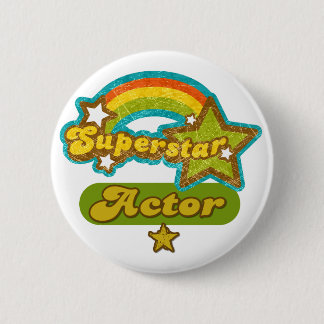 Badge Rond 5 Cm Acteur de superstar